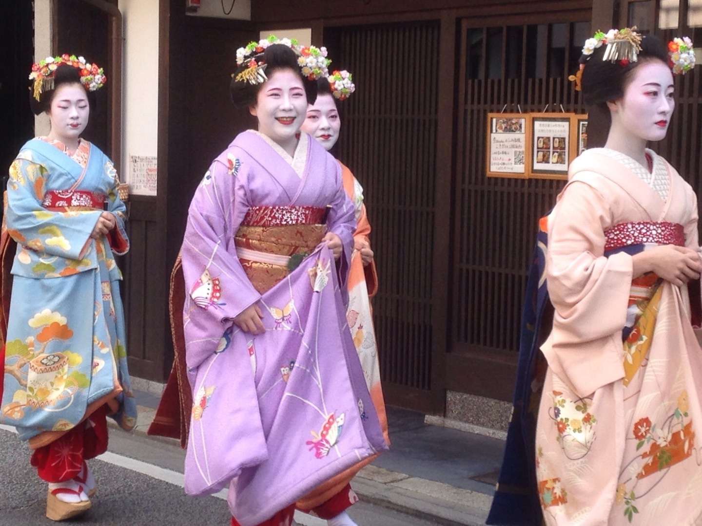 初寄り 18年バージョン 二階から花束